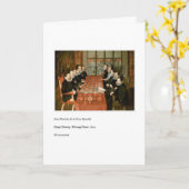 FALSCHE TÜR BIRTHDAY CARD KARTE (Gelbe Blume)