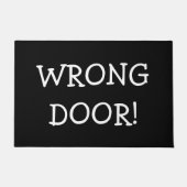 Falsche Tür! Fußmatte (Vorderseite)