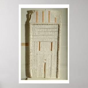 Falsche Tür von Sheshi, c.2300-2200 v. Chr. (Limon Poster