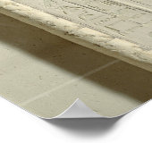 Falsche Tür von Sheshi, c.2300-2200 v. Chr. (Limon Poster (Ecke)