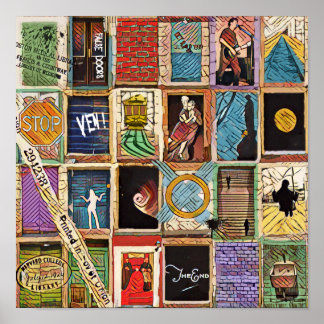 Falsche Türen - Puertas falsas - V.E.N. Poster