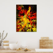 Falsche Uhrzeit des Monats Poster (Küche)