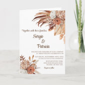 Falsche Vorlage für die Einladung zur Hochzeit (Vorderseite)