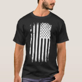 Falsche weißamerikanische Flagge T-Shirt (Vorderseite)
