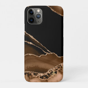 Falsche Wüstenbraune Marmorierte Achat Moderne Ste Case-Mate iPhone Hülle