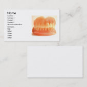 Falsche Zahn-Visitenkarte Visitenkarte (Vorne/Hinten)