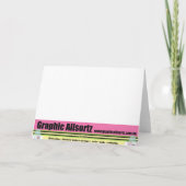 Falsche Zahn-Weihnachten Feiertagskarte (Rückseite)