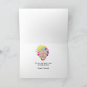 Falsche Zahn-Weihnachten Feiertagskarte (Innenseite)