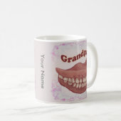 Falsche Zähne Opa  Kaffeetasse (VorderseiteRechts)