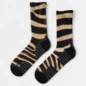 Falsche Zebrahaut Socken (Links)