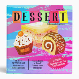 Falsche Zeitschriften recipe cookbook binder 3,8 Cm Ordner