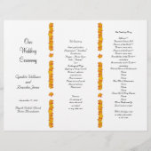 Falschende Blätter - geteilte Programmvorlage (Vorderseite)