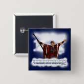 Falscher Christus (Obama) Button (Vorne & Hinten)