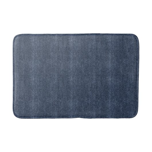 Falscher Denim-Blaujeans Badematte (Vorderseite)