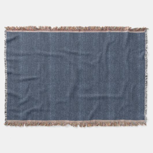 Falscher Denim-Blaujeans Decke (Vorderseite)