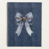 Falscher Denim-Blaujeans Planer (Vorderseite)