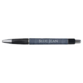 Falscher Denim Blue Jean Kugelschreiber (Vorderseite)
