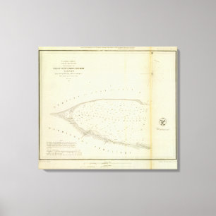 Falscher Dungeness Hafen, Wäsche Leinwanddruck