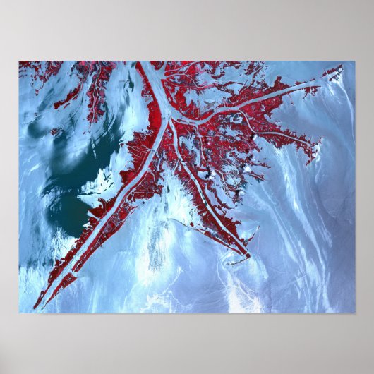 Falscher Farbsatellit Poster (Vorne)