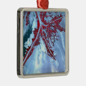 Falscher Farbsatellit Silbernes Ornament (Rechts)