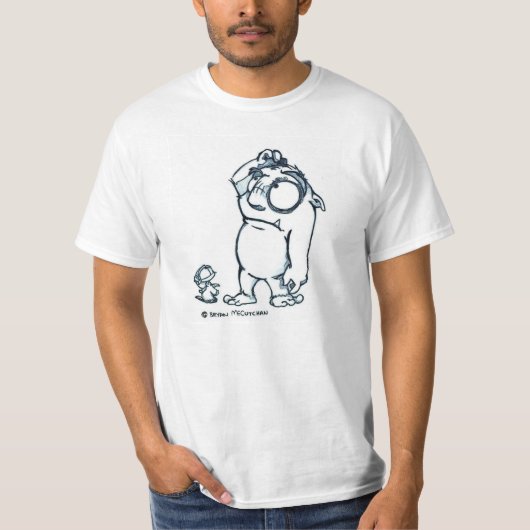 Falscher Fuß Wally u. Unger T-Shirt (Vorderseite)