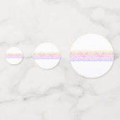 Falscher Glitter-Konfetti Konfetti (Vorderseiten)