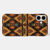 Falsches Azteken-Holzkorn Case-Mate iPhone Hülle (Rückseite (Horizontal))