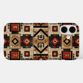 Falsches Azteken-Holzkorn Case-Mate iPhone Hülle (Rückseite (Horizontal))