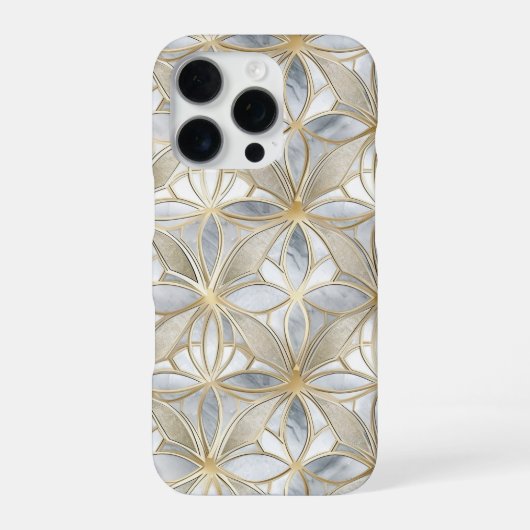 Falsches Buntglas iPhone Hülle (Rückseite)