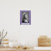 Falsches Glitter-Personal-Portrait-Plakat Poster (Küche)