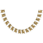 Falsches Gold GRATULATION! Anpassbare Party Wimpelkette (Alle)
