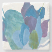 Falsches Indigo I Steinuntersetzer (Vorderseite)