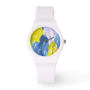 Falsches Indigo III Armbanduhr