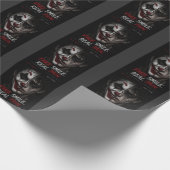 „Falsches Lächeln, echter Schmerz: Die Wahrheit hi Geschenkpapier (Ecke)