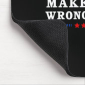 Falsches Lügen gegen Trump Mousepad (Ecke)