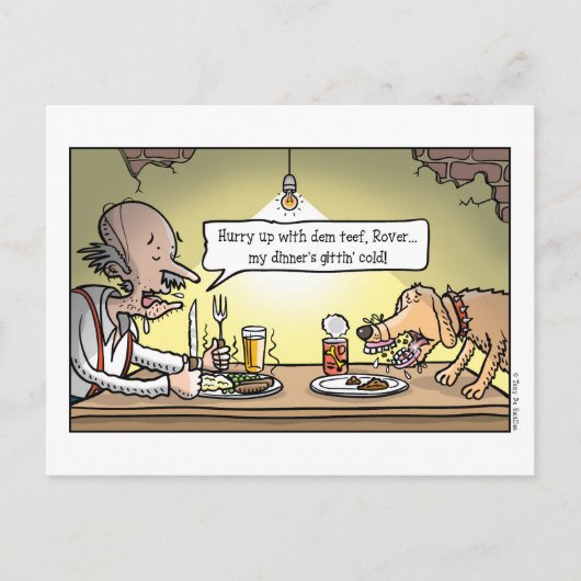 Falsches Riff! Postkarte (Vorderseite)