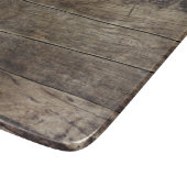 Falsches rustikales Holz Schneidebrett (Ecke)