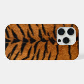 Falsches Sibirisches Tigermuster iPhone Hülle (Rückseite (Horizontal))