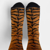 Falsches Sibirisches Tigermuster  Socken (Oben)