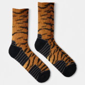 Falsches Sibirisches Tigermuster  Socken (Rechts)
