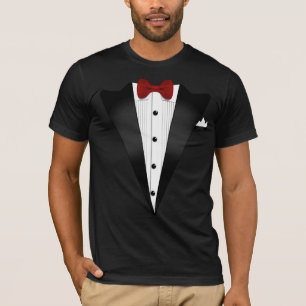 Falsches Smoking Kostüm T-Shirt