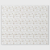 Falsches Weißholz Geschenkpapier (Flach)