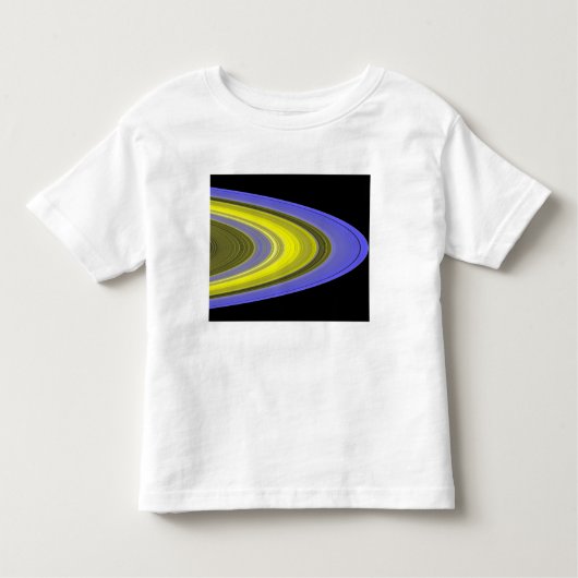 Falschfarbenbild der Ringe des Saturns Kleinkind T-shirt (Vorderseite)