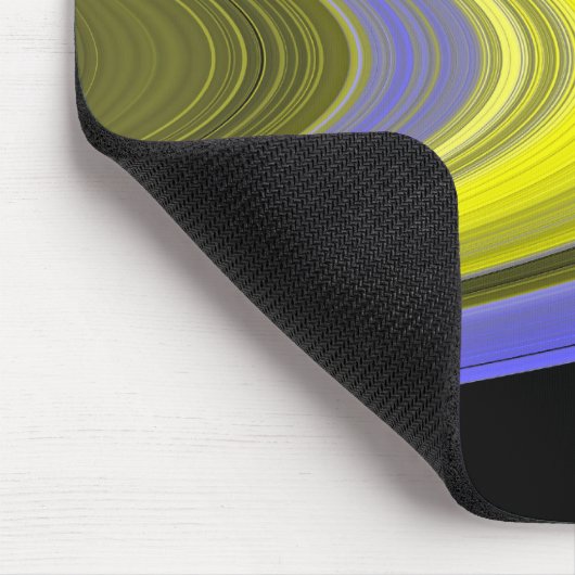 Falschfarbenbild der Ringe des Saturns Mousepad (Ecke)