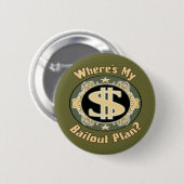 Falschgeld-Geschenke Button (Vorne & Hinten)