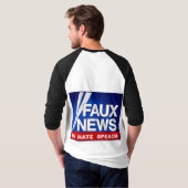 Falschmeldungen T-Shirt (Schwarz voll)