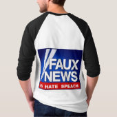 Falschmeldungen T-Shirt (Rückseite)