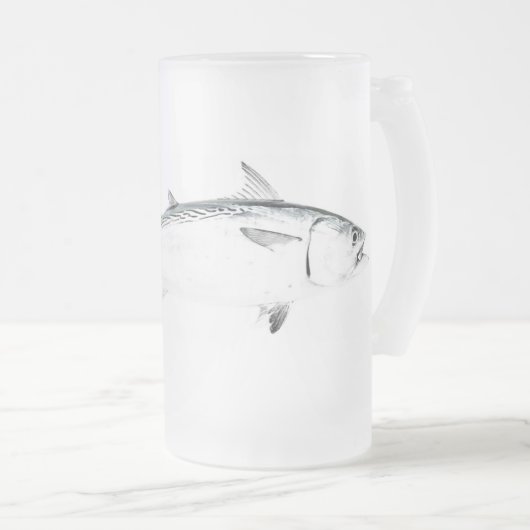 False Albacore Montauk 16 oz Mattierte Tasse (VorderseiteRechts)