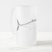False Albacore Montauk 16 oz Mattierte Tasse (Vorderseite Links)
