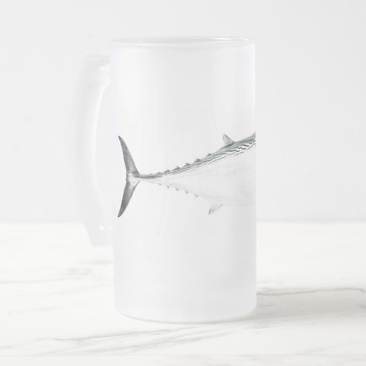 False Albacore Montauk 16 oz Mattierte Tasse (Vorderseite Links)